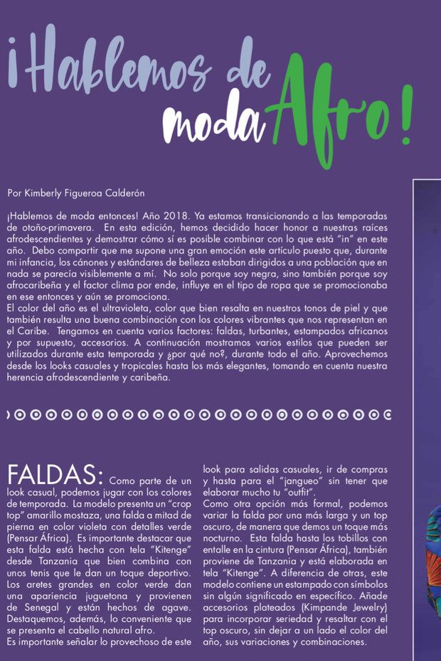 Revista étnica- Impresa
